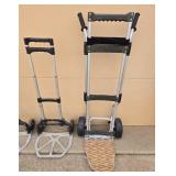 Set of Magna Cart Folding Luggage Carts