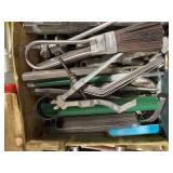 Large Collection of Hand Tools and Accessories in Metal Tool Chest