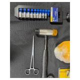 Assortment of Hand Tools and Power Tools Including Craftsman and Energizer