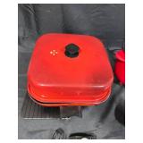 Vintage Electric Cooking Appliance Set: Skillet, Rice Cooker, Grinder, and More