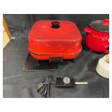 Vintage Electric Cooking Appliance Set: Skillet, Rice Cooker, Grinder, and More