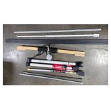 Assorted Tools and Equipment Including Security Bar and Long Arm Tool