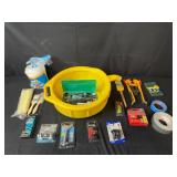 Assorted Workshop Tools and Supplies Collection