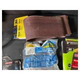 Comprehensive Tool and Supply Collection Including Craftsman Rotary Tool, Sanding Discs, and More