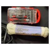 Collection of Hand Tools and Accessories with Craftsman 6.5 Amp Reciprocating Saw