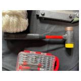 Collection of Hand Tools and Accessories with Craftsman 6.5 Amp Reciprocating Saw