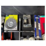 Collection of Hand Tools and Accessories with Craftsman 6.5 Amp Reciprocating Saw