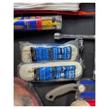 Collection of Hand Tools and Accessories with Craftsman 6.5 Amp Reciprocating Saw