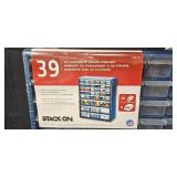 Set of 2 Stack-On Drawer Storage Cabinets