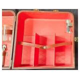 Vintage Travel Bar Set with Glassware and Tools