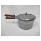 Presto 4 Quart Pressure Cooker with Wood Handles