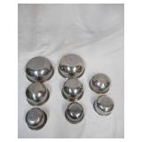Lot of Vintage Stainless Steel Mixing Bowls. Various sizes.