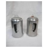 2 Vintage Aluminum Prisella Ware Coffee Pots
