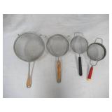 Lot of Vintage Flour Sifters and Strainers