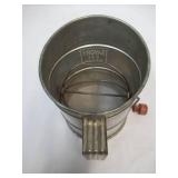 Lot of Vintage Flour Sifters and Strainers