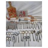 Lot of Vintage Silverware & more