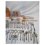 Lot of Vintage Silverware & more