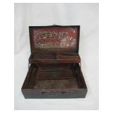 Antique Vintage Black & Decker Plumbers & Electrician Metal Tool Box