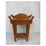 Vintage Wash Stand. 25" W x 12" D x 34 1/2" Ht.