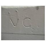 Lot of 4 Vintage painted Wood boxes