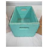 Lot of 4 Vintage painted Wood boxes