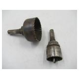 Vintage Lot of assorted drill bits/ auger tools