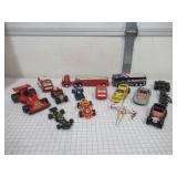 Lot of vintage toys vehicles