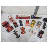 Lot of vintage toys vehicles