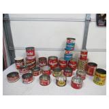 Lot of vintage coffee tins