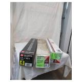 3 Unopened Boxes of Rolls of Clear Poly Sheeting. Total 2400 Square feet