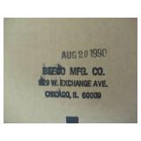 Vintage Miller Life Beer Mirror. White Tail Deer. Wild Life Series. Never used in original box.