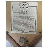 Vintage Miller High Life Beer Wall Mirror. Northern Fish.