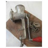 2 Vintage Meat Grinders