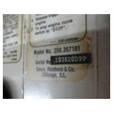 Craftsmen Chain Saw Model 358.357181