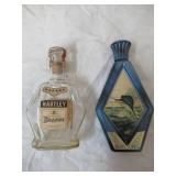 Lot of Vintage Liquor Bottle Decanters. EMPTY.