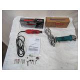 Lot of 2 Tools: Rotary Tool & Mikita Angled Drill in original boxes