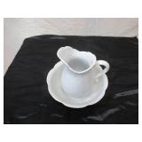 Vintage McCoy Wash Bowl and Pitcher Set. #7529. Made in USA