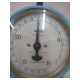 Vintage Blue Kitchen Scale