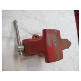 Vintage Craftsman 3 1/2" Red Vise.