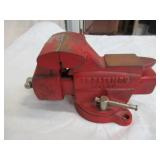 Vintage Craftsman 3 1/2" Red Vise.