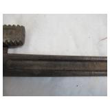 Lot of 2 Vintage Pipe Wrenches.Traedent