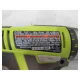 Lot of RYOBI: 1-Drill with Instructions, 2 Batteries and 1 Battery Charger.