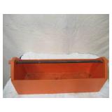 Vintage Wood Tool Travel Carrier Box