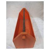 Vintage Wood Tool Travel Carrier Box