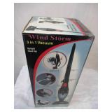Wind Storm 3 in 1 Stick Vacuum - New. Never taken out of the box.