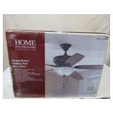 New Home Decorators Ceiling Fan In unopened box.