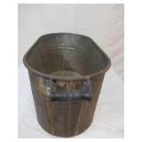Antique Vintage Kettle Boiler Wash Tub with double handles