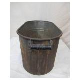 Antique Vintage Kettle Boiler Wash Tub with double handles