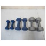 Lot of various Hand Weights.