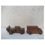 Lot of Vintage Handmade Wood Children